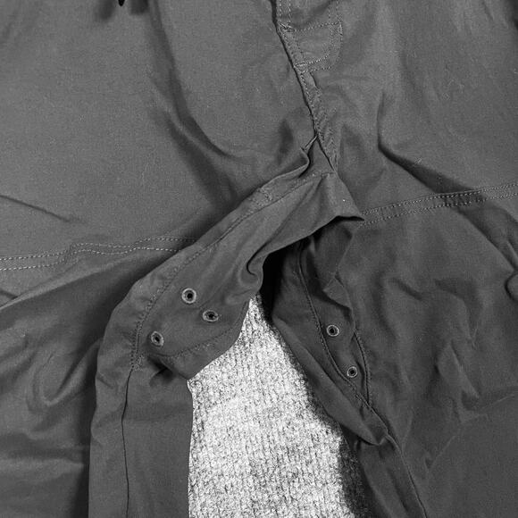 PrAna Womens Size XL Stretch Zion Slim Pant Cargo Black Buckle Closure Pockets - Picture 6 of 12